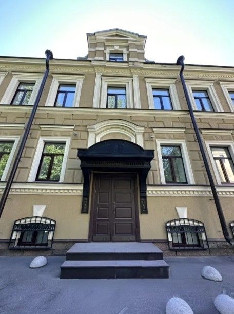фасад дома, Бизнес-центр Госпитальная, 4 по адресу г Санкт-Петербург, ул Госпитальная, д 4